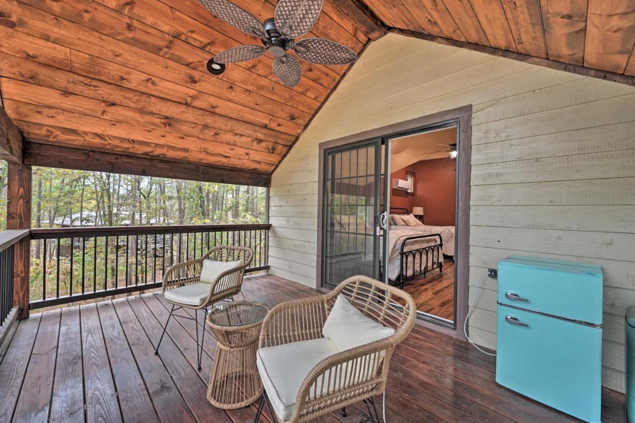 Tudor-Style Broken Bow Cottage With Hot Tub And Decks! Stephens Gap Exteriör bild